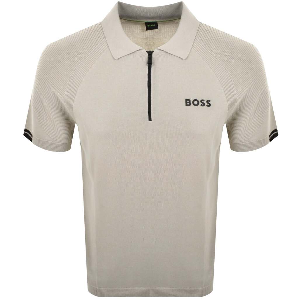 Boss Athleisure BOSS K Perform Max Knit Polo Beige